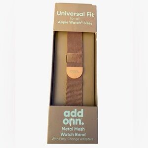 Onn Metal Mesh Watch Band Unisex